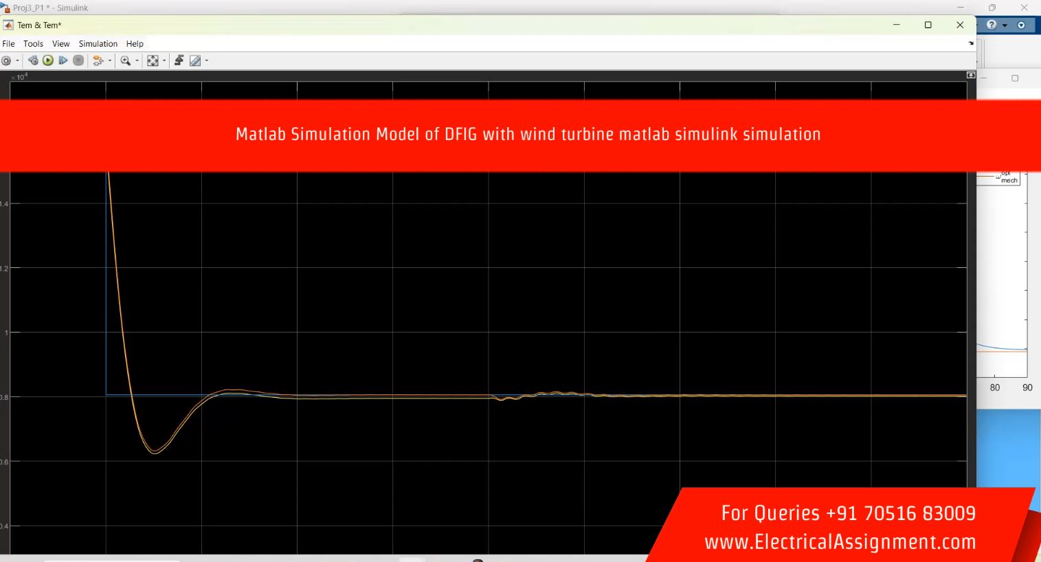WIND TURBINE CONTROL MATHEMATICAL MODEL IN MATLAB SIMULINK SIMULATION screenshot 8